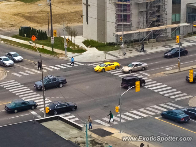 Lamborghini Murcielago spotted in Toronto, Canada