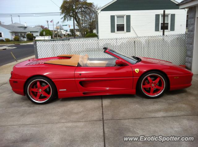 Ferrari F355 spotted in Margate, New Jersey