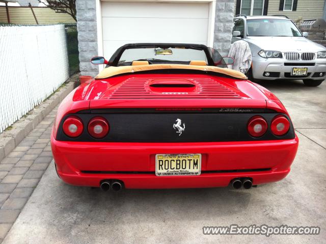 Ferrari F355 spotted in Margate, New Jersey