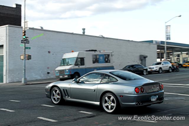 Ferrari 550 spotted in Manhattan, New York