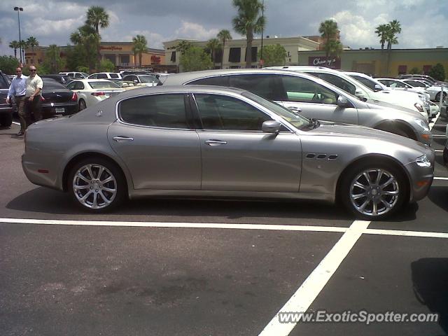 Maserati Quattroporte spotted in Tampa, Florida