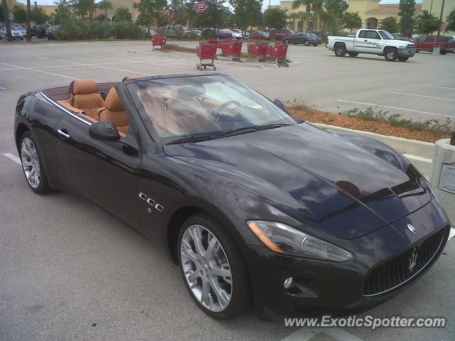 Maserati GranTurismo spotted in Estero, Florida