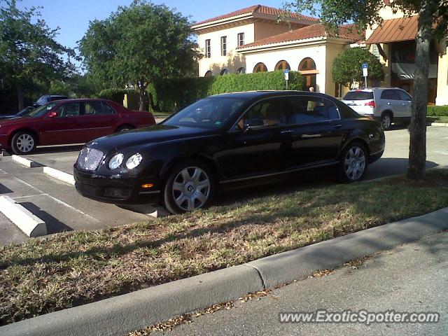 Bentley Continental spotted in Estero, Florida