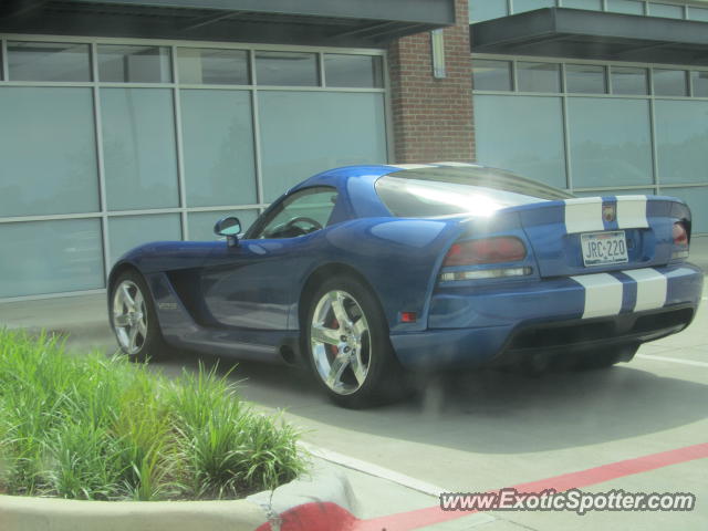 Dodge Viper spotted in Dallas, Texas