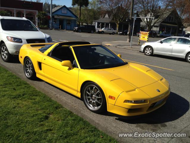 Acura NSX spotted in Seattle, Washington