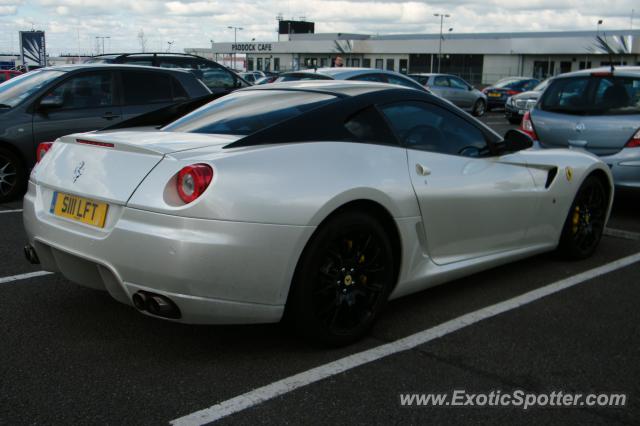 Ferrari 599GTB spotted in Silverstone, United Kingdom