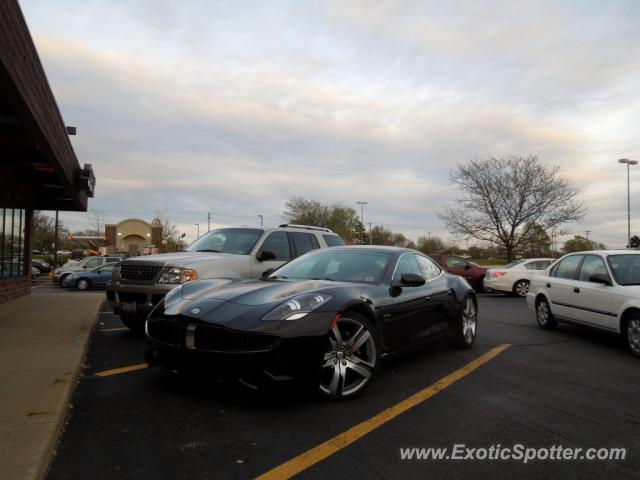 Fisker Karma spotted in Lake Zurich, Illinois