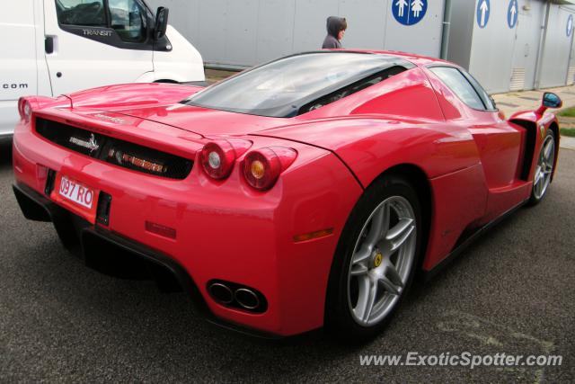 Ferrari Enzo spotted in Silverstone, United Kingdom