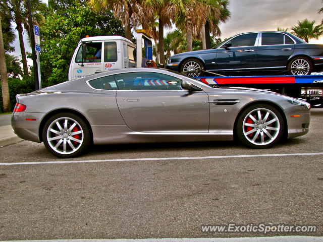 Aston Martin DB9 spotted in Orlando, Florida