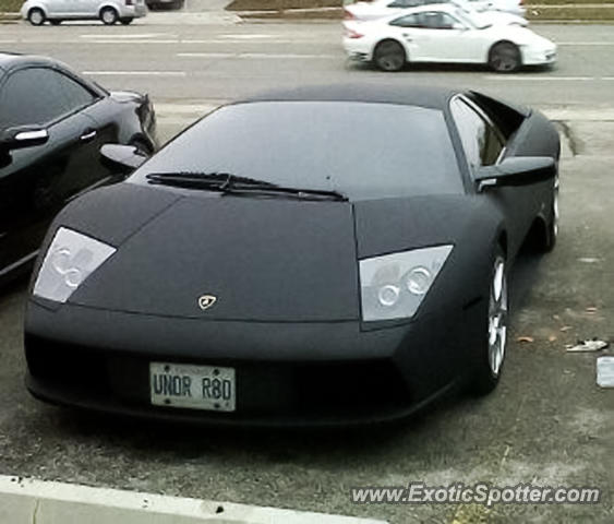 Lamborghini Murcielago spotted in Toronto, Canada