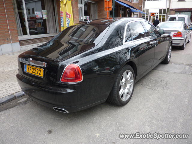 Rolls Royce Ghost spotted in Zaventem, Belgium