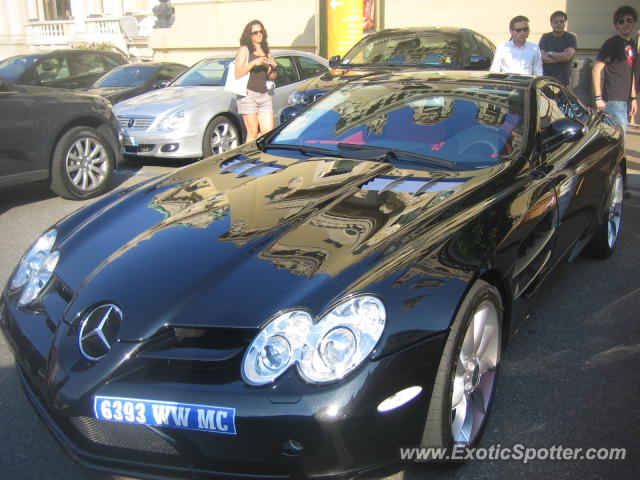 Mercedes SLR spotted in Monte Carlo, Monaco