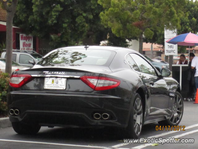 Maserati GranTurismo spotted in La Jolla, California