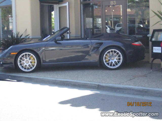 Porsche 911 Turbo spotted in Rancho Santa Fe, California