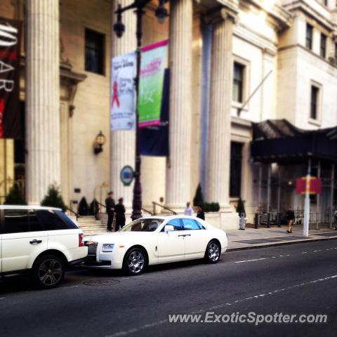 Rolls Royce Ghost spotted in Philadelphia, Pennsylvania