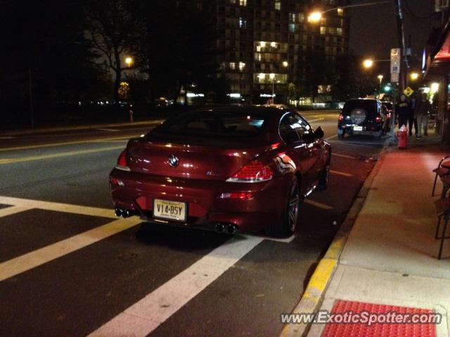 BMW M6 spotted in Edgewater, New Jersey