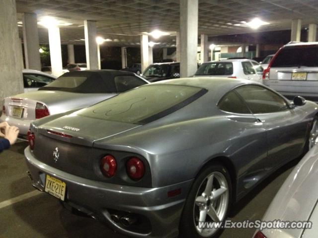 Ferrari 360 Modena spotted in Edgewater, New Jersey