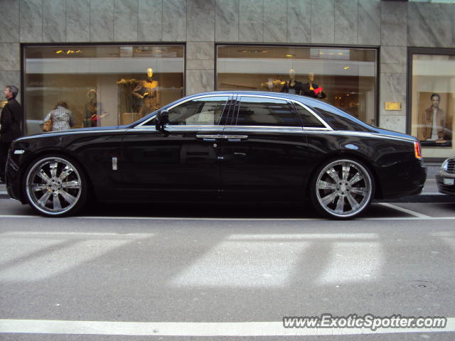 Rolls Royce Ghost spotted in Zurich, Switzerland