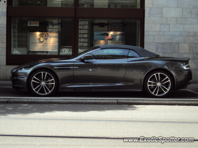 Aston Martin DBS spotted in Zurich, Switzerland