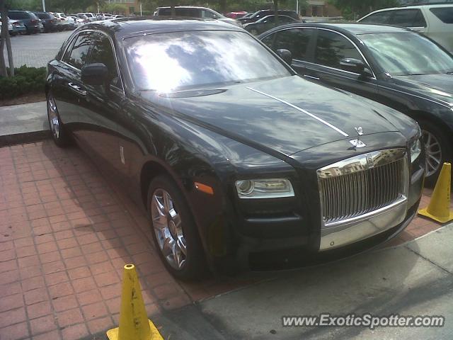 Rolls Royce Ghost spotted in Tampa, Florida