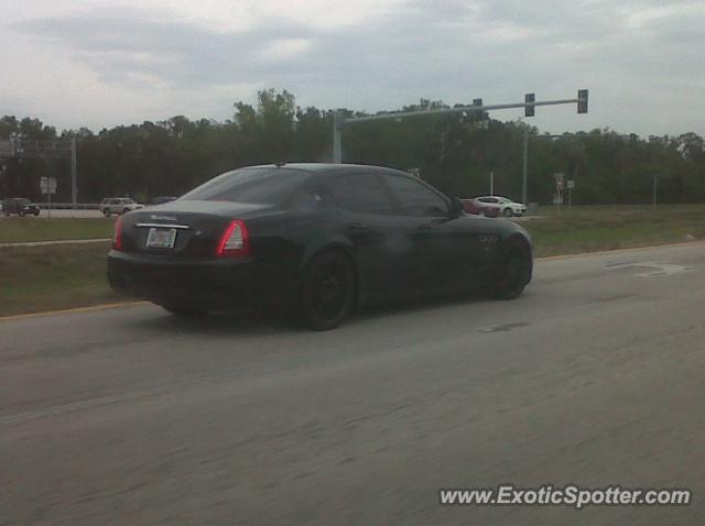 Maserati Quattroporte spotted in Ellenton, Florida