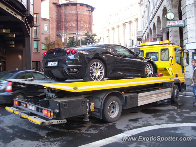 Ferrari F430 spotted in Milan, Italy