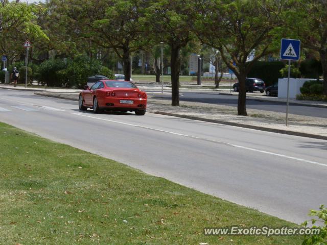 Ferrari 550 spotted in Vilamoura, Portugal