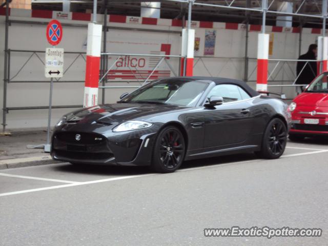 Jaguar XKR-S spotted in Zurich, Switzerland