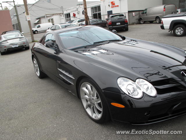 Mercedes SLR spotted in Vancouver, BC, Canada