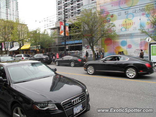 Bentley Continental spotted in Vancouver, BC, Canada