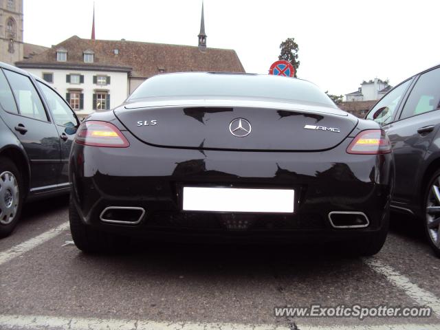 Mercedes SLS AMG spotted in Zurich, Switzerland