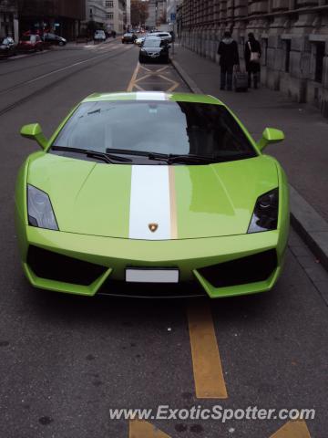 Lamborghini Gallardo spotted in Zurich, Switzerland