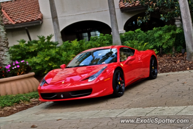 Ferrari 458 Italia spotted in Orlando, Florida