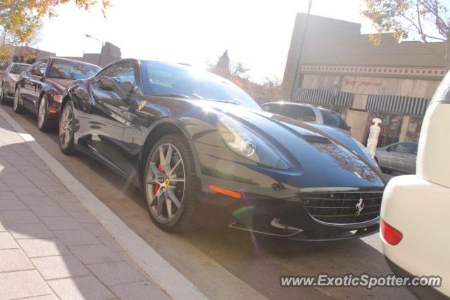 Ferrari California spotted in Walnut Creek, California