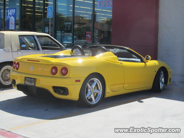 Ferrari 360 Modena spotted in Dallas, Texas