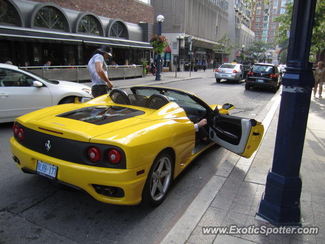 Ferrari 360 Modena spotted in Toronto, Canada