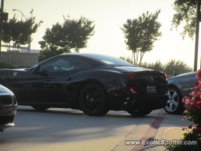 Ferrari California spotted in Dallas, Texas