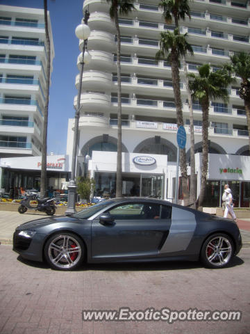 Audi R8 spotted in Larnaca, Cyprus