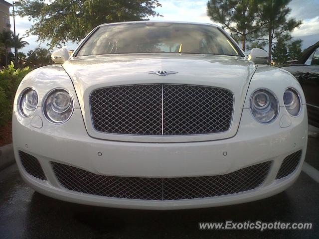 Bentley Continental spotted in Estero, Florida