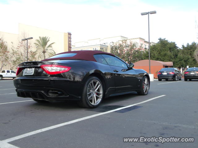 Maserati GranCabrio spotted in San Jose, California