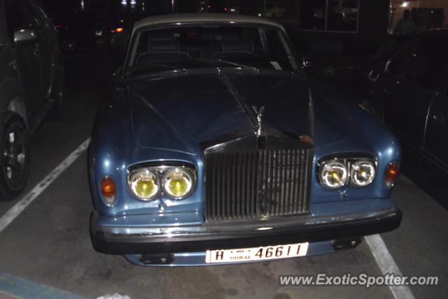 Rolls Royce Corniche spotted in Abu Dhabi, United Arab Emirates