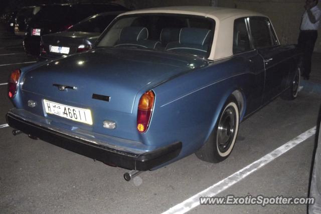 Rolls Royce Corniche spotted in Abu Dhabi, United Arab Emirates