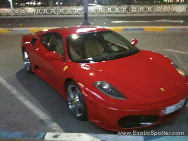 Ferrari F430 spotted in Abu Dhabi, United Arab Emirates