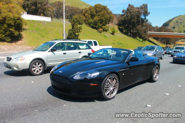 Aston Martin DB9 spotted in Orinda, California