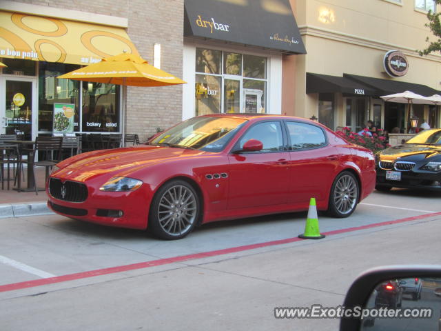 Maserati Quattroporte spotted in Dallas, Texas