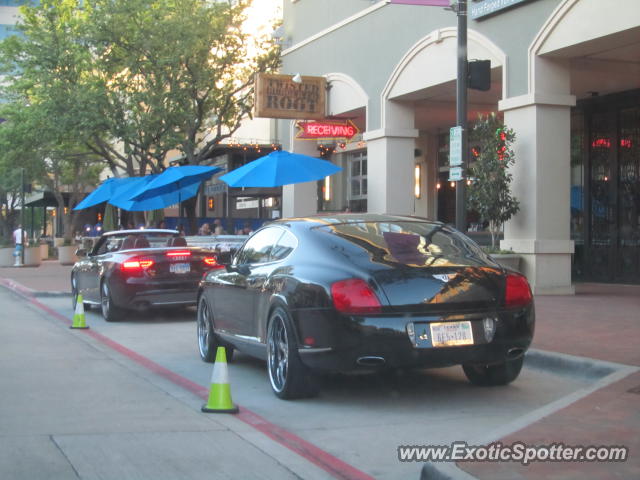 Bentley Continental spotted in Dallas, Texas