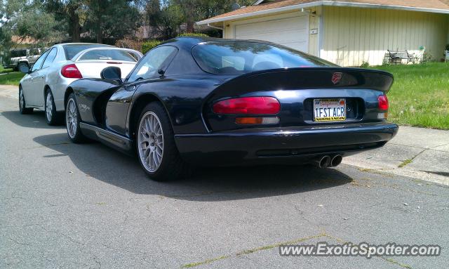 Dodge Viper spotted in Redding, California