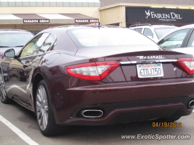 Maserati GranTurismo spotted in Del Mar, California