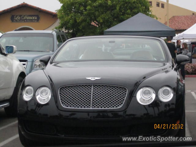 Bentley Continental spotted in Rancho Santa Fe, California