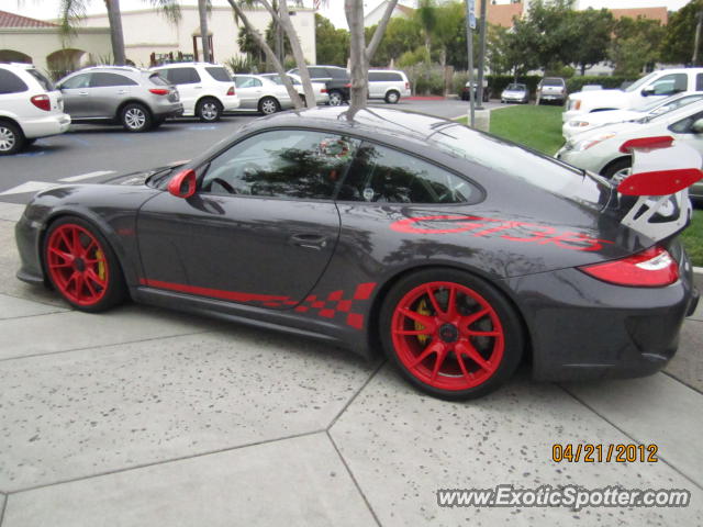 Porsche 911 GT3 spotted in Rancho Santa Fe, California